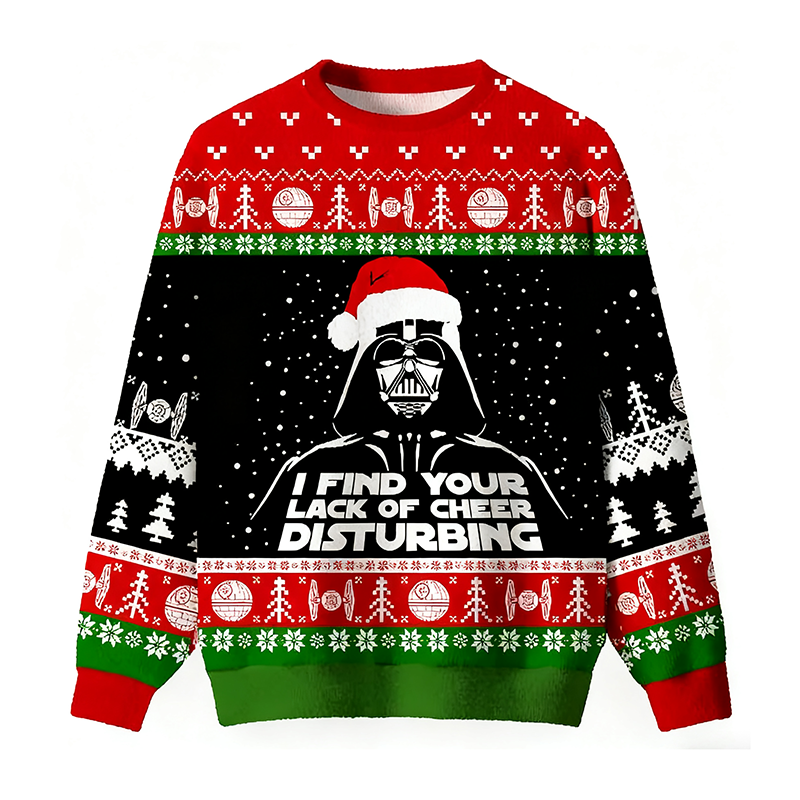 Unisex Christmas-themed Crew Neck Sweatshirt