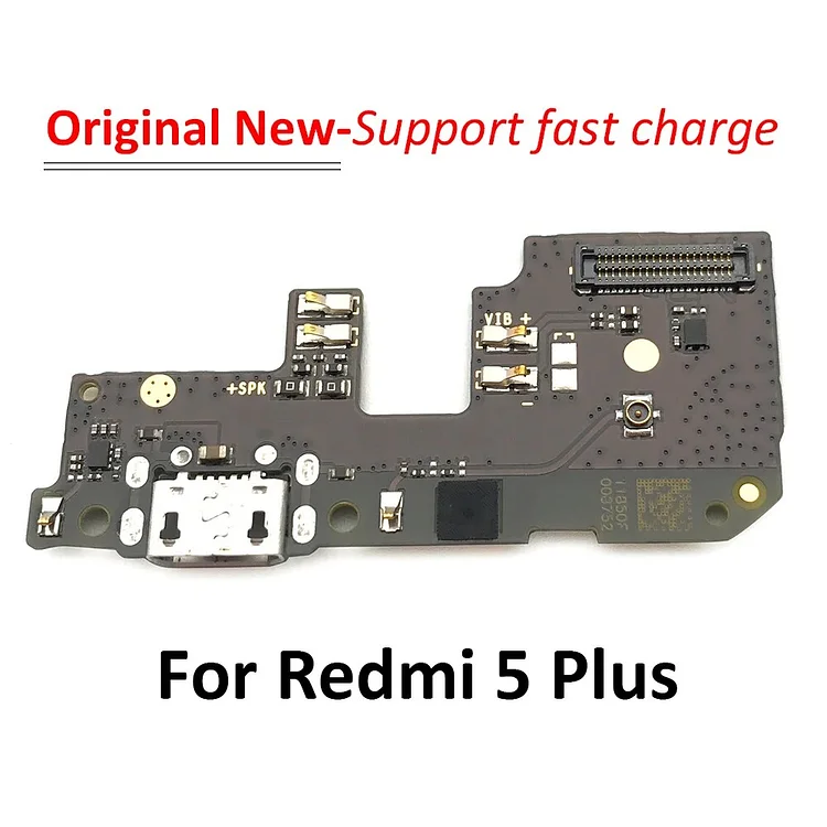 Original USB Connector Charger Port Dock Charging Flex Cable For Xiaomi Redmi 5 Plus USB Charging Board With Micro
