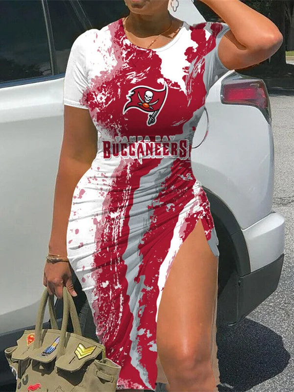 Tampa Bay Buccaneers
Women's Slit Bodycon Dress