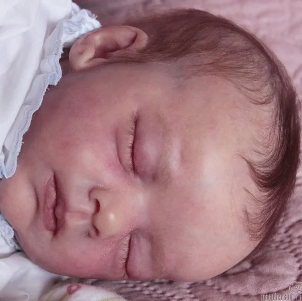 17" Lifelike Handmade Asleep Reborn Baby Boy Martijn,Gift for Kids