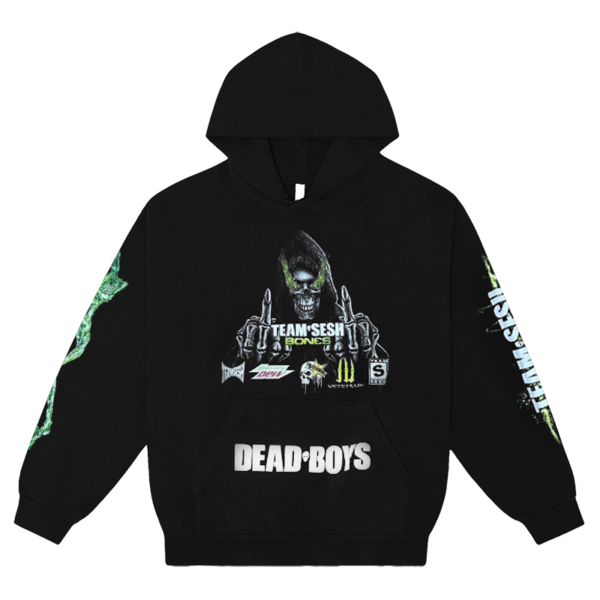 TeamSESH Bones Tour 2025 Hoodie – North American Streetwear