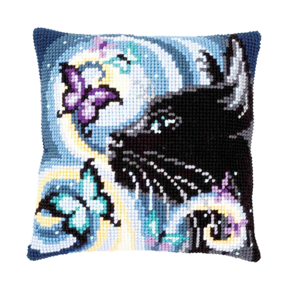 Cute Cat - 11CT Stamped Cross Stitch Pillowcase - 40*40CM, 501 Original
Cute Cat - 11CT Stamped Cross Stitch Pillowcase - 40*40CM, 501 Original