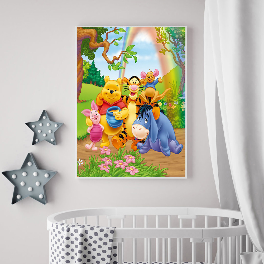 (Multi-Size) Cartoon Bear - Round/Square Drill Diamond Painting - 30*40CM, Round diamond 30*40cm, 501 Original
(Multi-Size) Cartoon Bear - Round/Square Drill Diamond Painting - 30*40CM, Round diamond 30*40cm, 501 Original