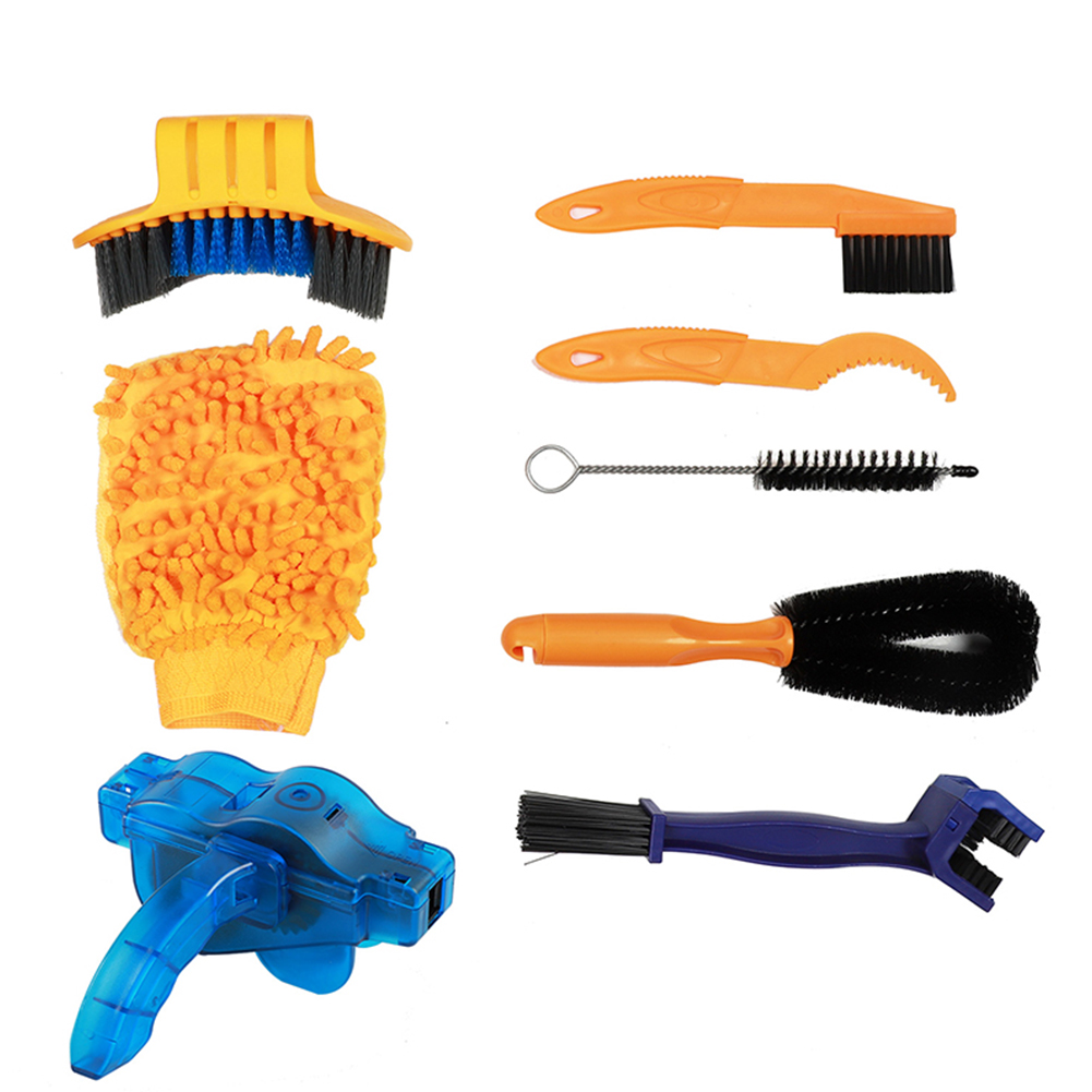 8pcs Bicycle Chain Cleaner Kit Mountain Bike Scrubber Brushes Repair Tool, 501 Original
8pcs Bicycle Chain Cleaner Kit Mountain Bike Scrubber Brushes Repair Tool, 501 Original