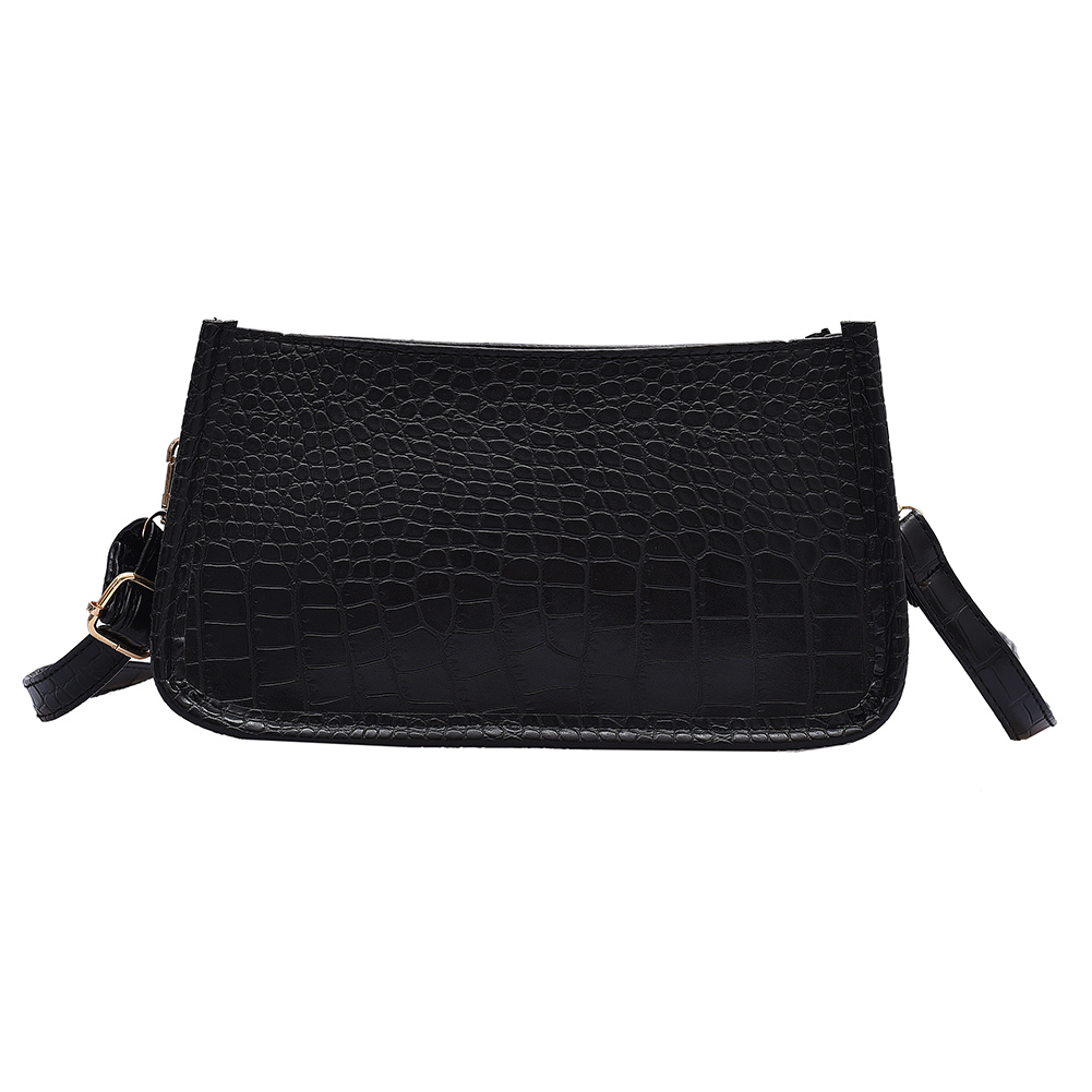 Fashion Alligator PU Crossbody Bag Women Solid Shoulder Handbag -Black, 501 Original
Fashion Alligator PU Crossbody Bag Women Solid Shoulder Handbag -Black, 501 Original