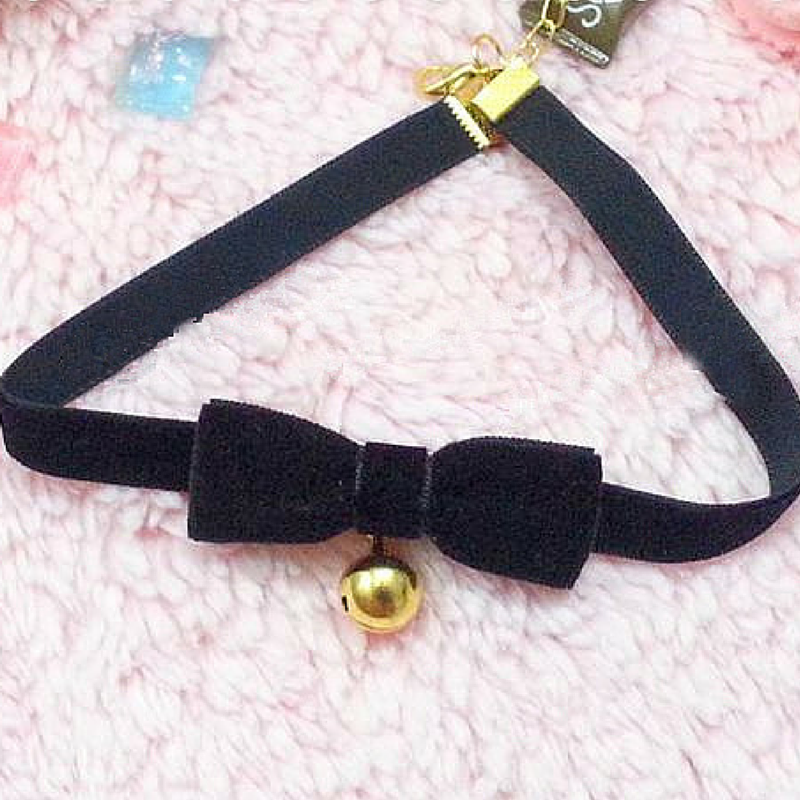 Black Kawaii Cosplay Bracelet/Choker SP164994