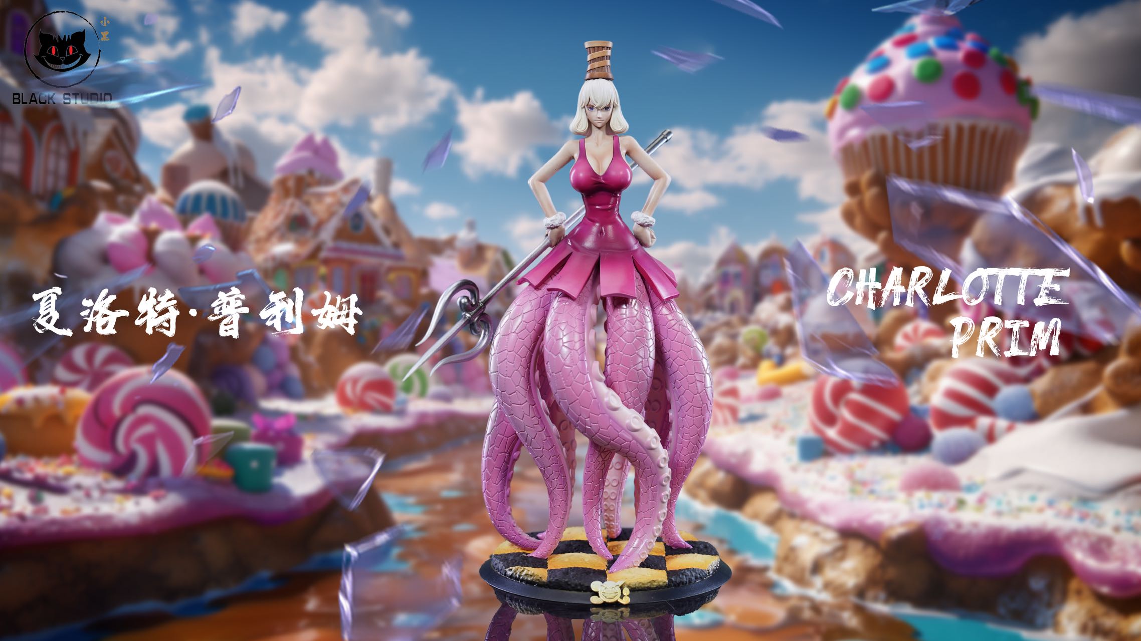 Black Studio - ONE PIECE Big Mom Pirates Collection Basans & Prim