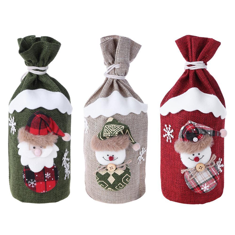 Cartoon Snowman Christmas Red Wine Bottle Cover Bag Xmas Table Dinner Decor, Green, 501 Original
Cartoon Snowman Christmas Red Wine Bottle Cover Bag Xmas Table Dinner Decor, Green, 501 Original