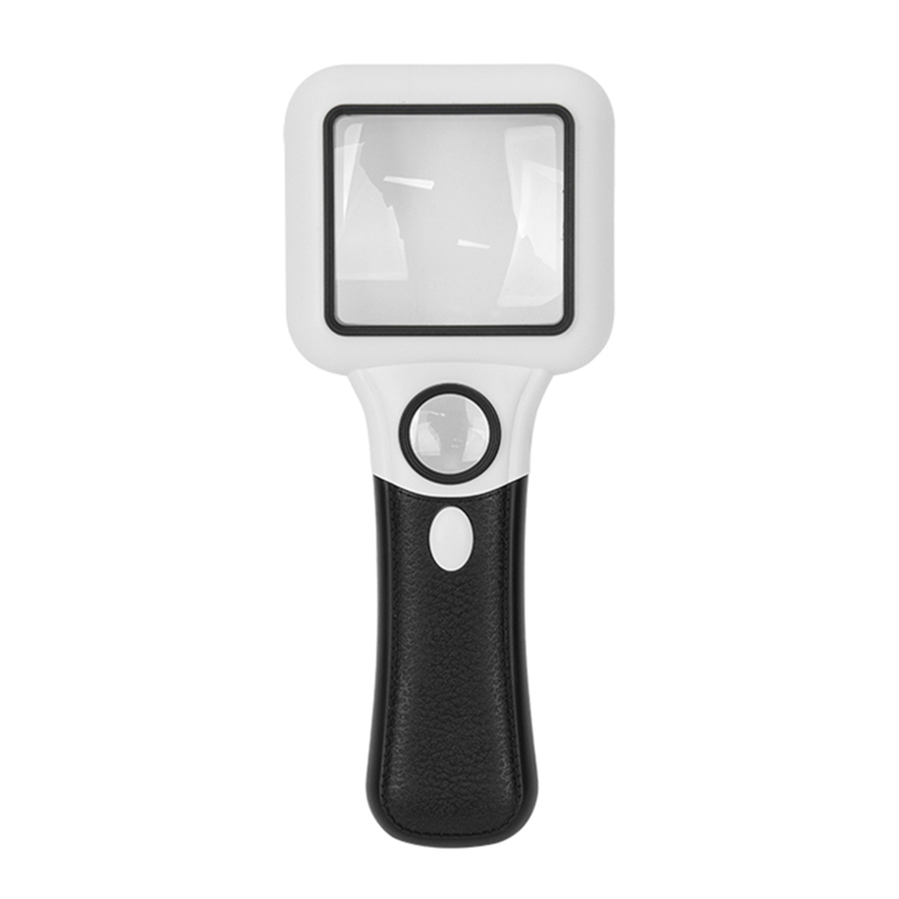 5x 45x Illuminated Magnifier with 3LED+UV Lamp Reading Magnification Loupe, 501 Original
5x 45x Illuminated Magnifier with 3LED+UV Lamp Reading Magnification Loupe, 501 Original