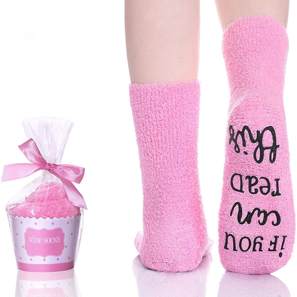 Winter Adult Warm Mid-Calf Length Socks Solid Thick Fleece Home Floor Socks, Pink, 501 Original
Winter Adult Warm Mid-Calf Length Socks Solid Thick Fleece Home Floor Socks, Pink, 501 Original