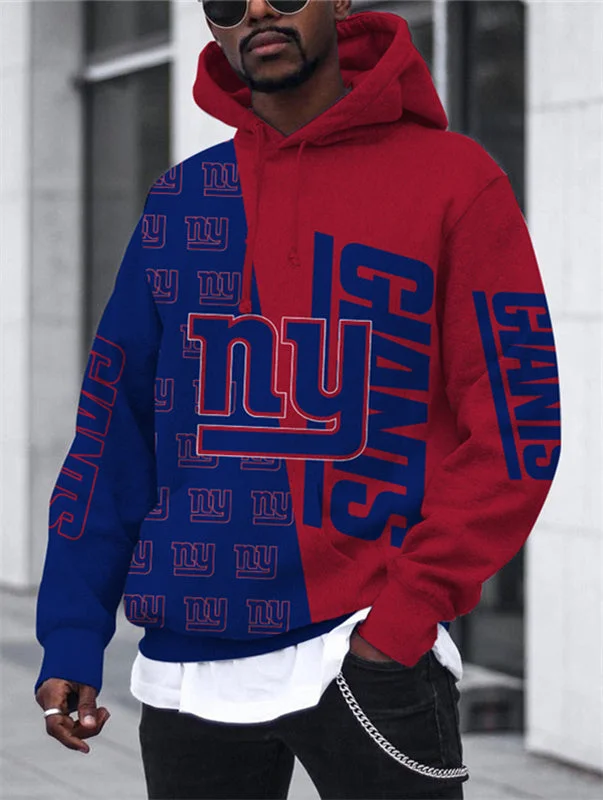 New York Giants
3D Printed Hooded Pocket Pullover Hoodie