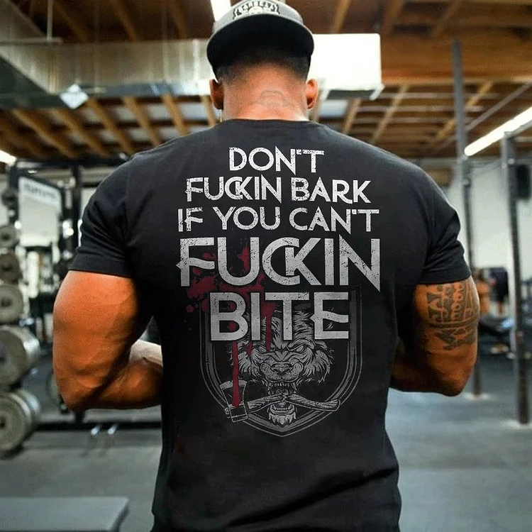Don't fu@ #ing Barking Men's T-Shirt