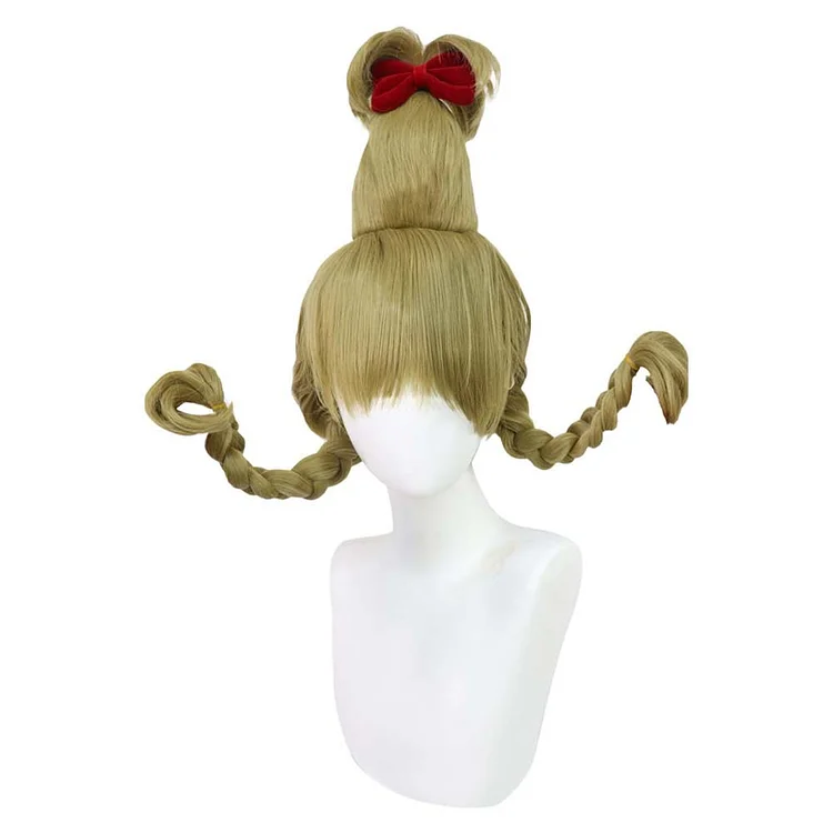 Elf Cindy Yellow Wig Cosplay Accessories Halloween Carnival Props