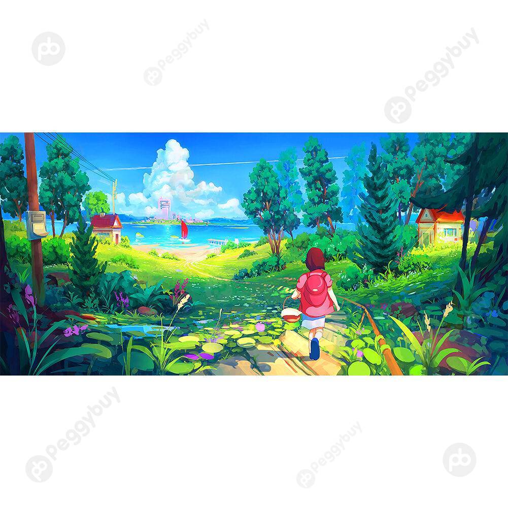 1000pcs DIY Forest Path Girl Jigsaw Anime Picture Assembling Toys Kids Gift, 501 Original
1000pcs DIY Forest Path Girl Jigsaw Anime Picture Assembling Toys Kids Gift, 501 Original