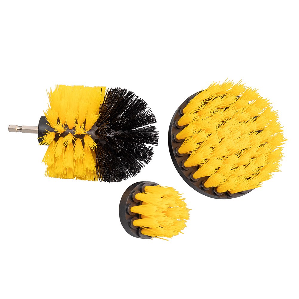 3x Electric Scrubber Brush Glass Car Tires Cleaning Tools Drill Brushes Kit, White, 501 Original
3x Electric Scrubber Brush Glass Car Tires Cleaning Tools Drill Brushes Kit, White, 501 Original