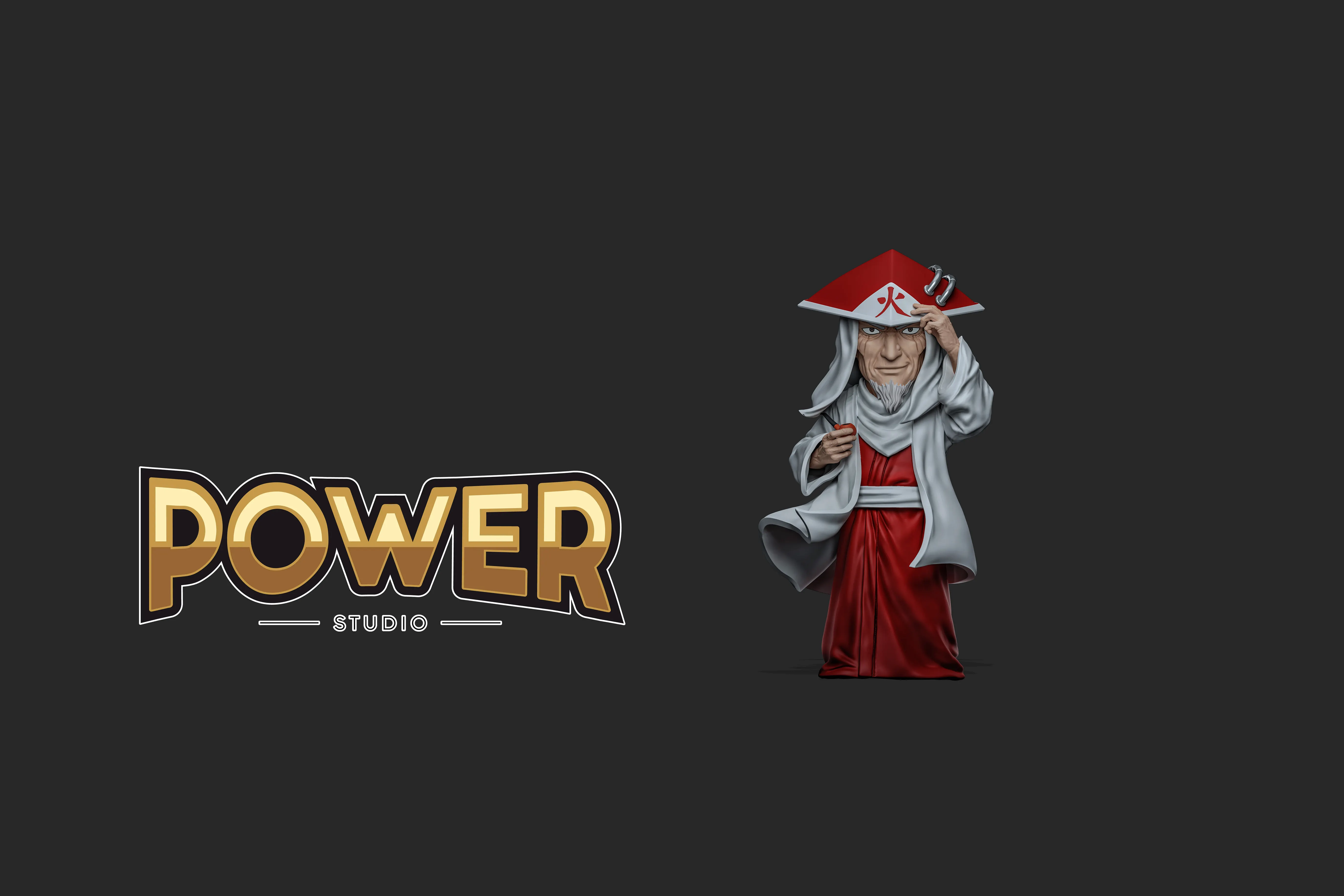 Power Studio - Hiruzen Sarutobi -