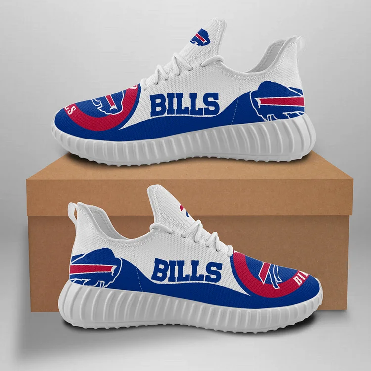 Buffalo Bills Unisex Comfortable Breathable Print Running Sneakers