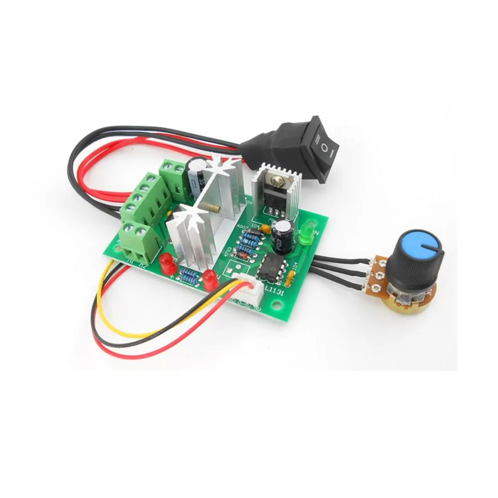 plc controller potentiometer control 0-5V motor reversing switch PWM DC governor reversible electric motor switch