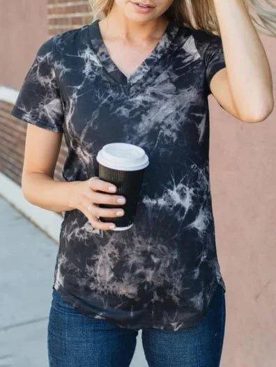 Cotton-Blend Shirts & Tops Zaesvini