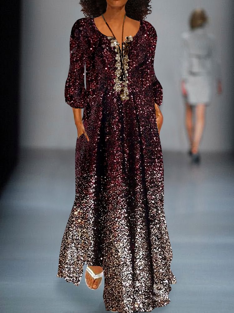 Printed Casual Lace Dress P181400615