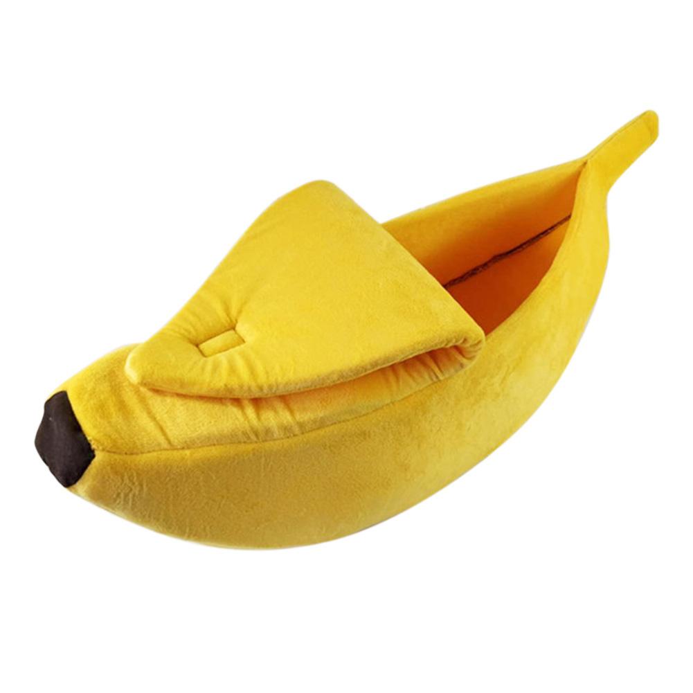Cute Banana Shape Pets Bed House Warm Cozy Cat Nest Dog Mat Basket Kennel, Yellow, 501 Original
Cute Banana Shape Pets Bed House Warm Cozy Cat Nest Dog Mat Basket Kennel, Yellow, 501 Original