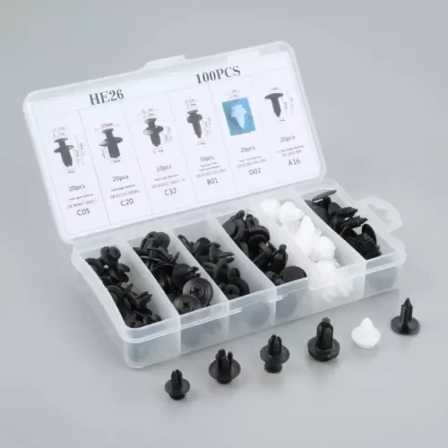 Dronehint Parts Car Body Plastic Fender Bumper Tool Trim Retainer Fastener Clips Push 100 (For: Audi Sport) Parts