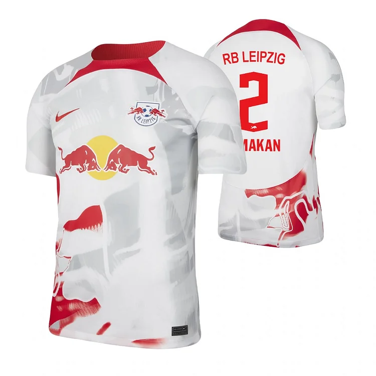 RB Leipzig Mohamed Simakan 2 Home Shirt Kit 2022-2023