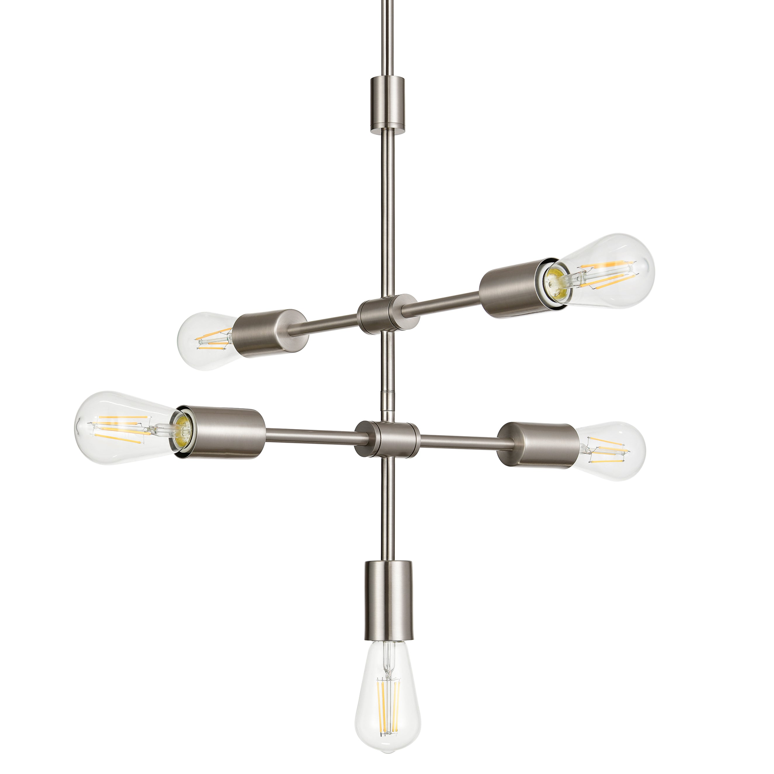 Marabella Mid Century Modern 5 Light Sputnik Pendant Light