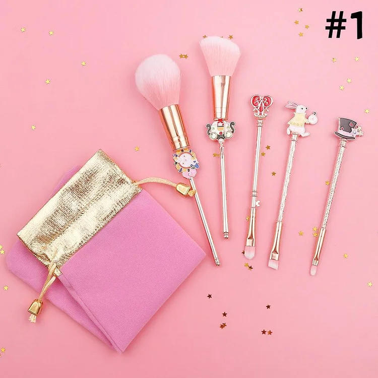Kawaii Alice Bunny Makeup Brushes Set SP13959