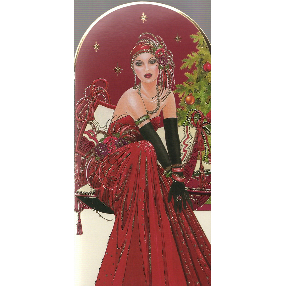Elegant Lady - Round Drill Diamond Painting - 30*60CM (Big Size), 501 Original
Elegant Lady - Round Drill Diamond Painting - 30*60CM (Big Size), 501 Original