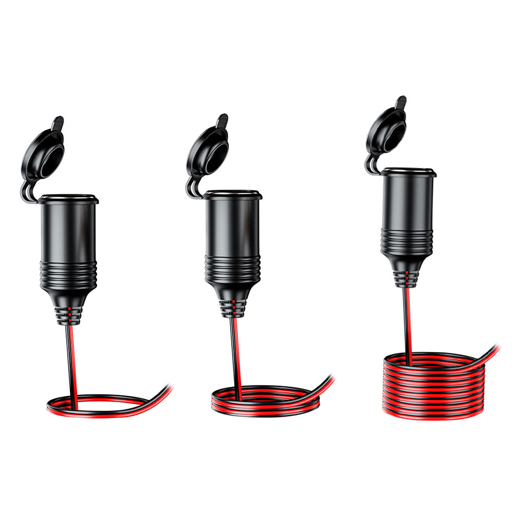 12V 24V DC Car Cigarette Lighter Socket Female Connector with Wire + Cover, 4m, 501 Original
12V 24V DC Car Cigarette Lighter Socket Female Connector with Wire + Cover, 4m, 501 Original