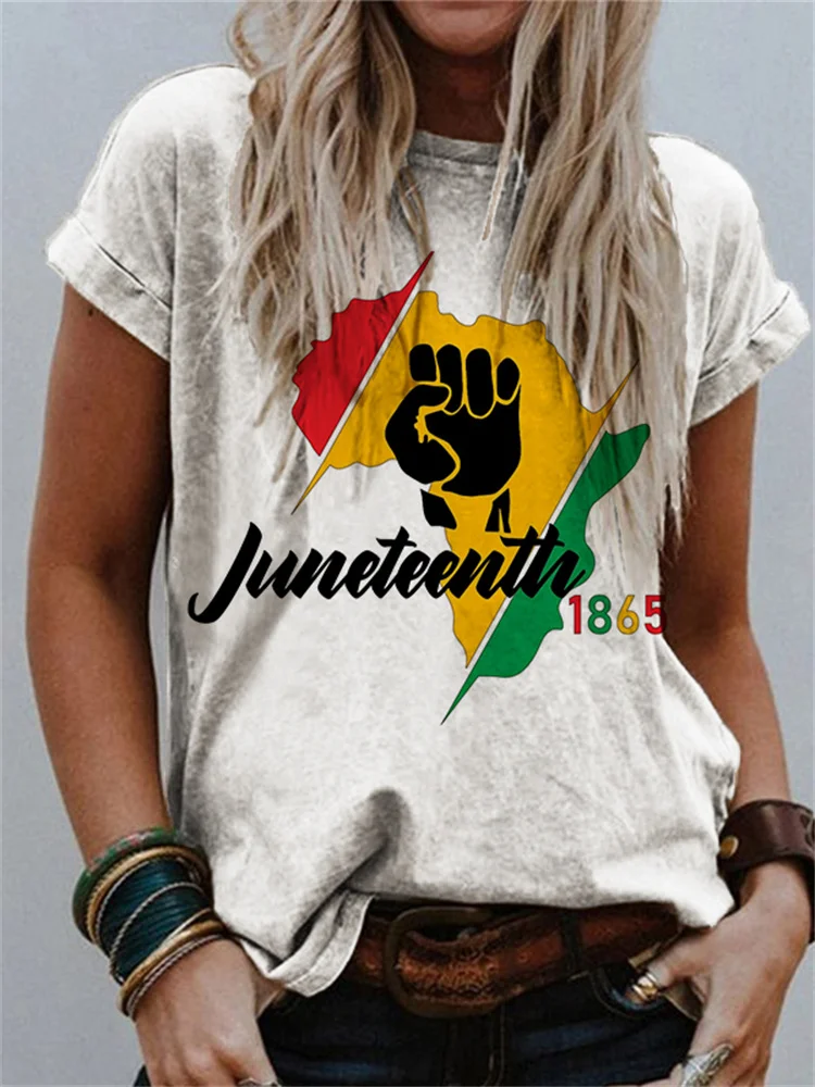 Juneteenth Black Power 1865 T Shirt