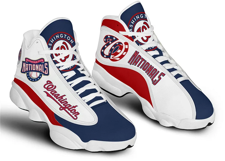 Washington Nationals Printed Unisex Basketball Shoes