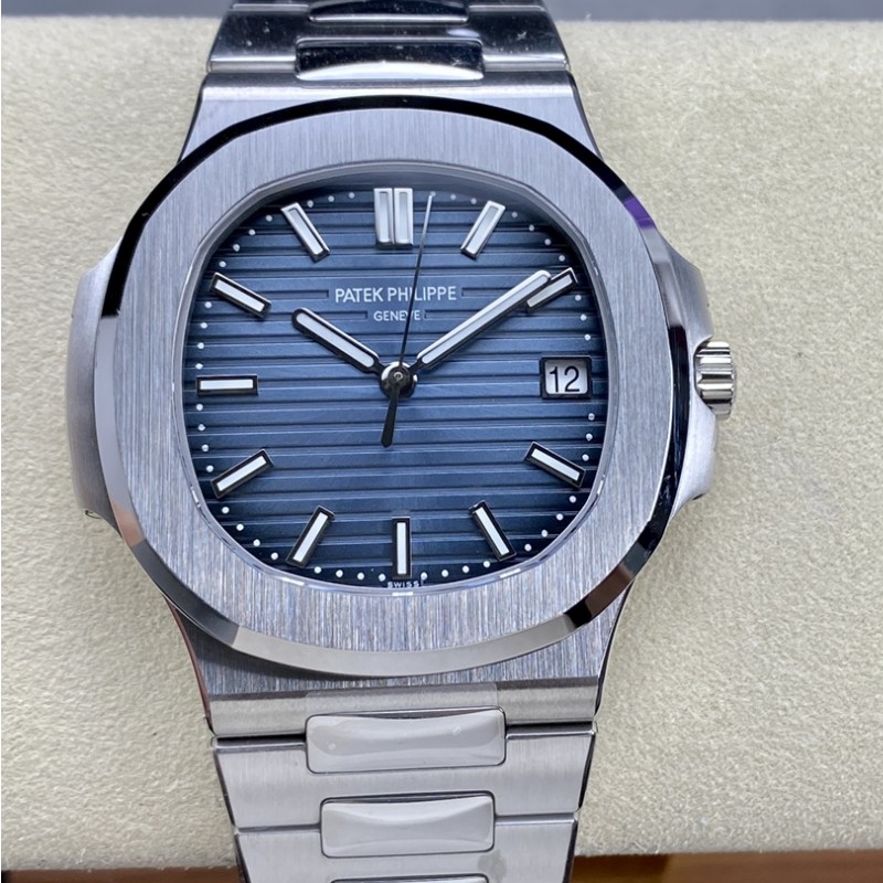 3K廠 PATEK PHILIPPE 百達翡麗 自動機械機芯 藍色錶盤 5811/1G-001  