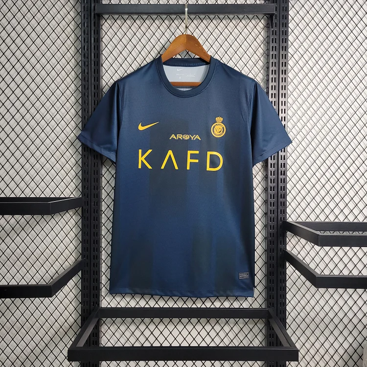 Al Nassr FC Away Shirt Kit 2023-2024 ( Printing Your Name )