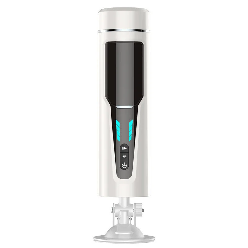 FOX Magnetic Crash Vibration Voice Male Masturbation Cup - Rose Toy