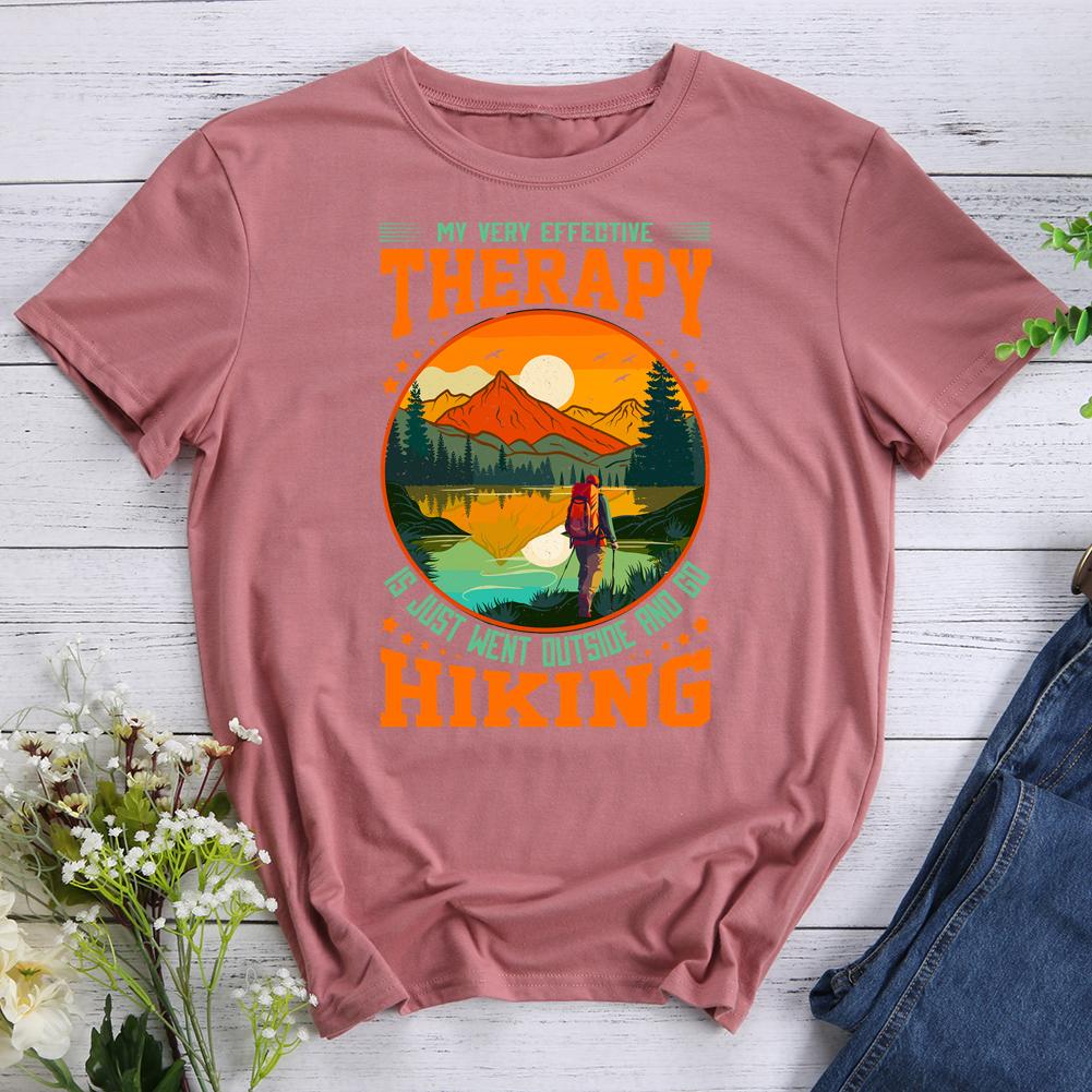 therapy hiking Round Neck T-shirt-0022980-Guru-buzz
