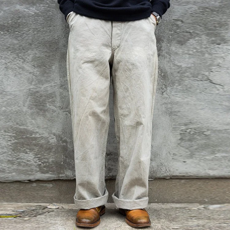 TIMSMEN 40's Swedish Army Vintage Casual Pants