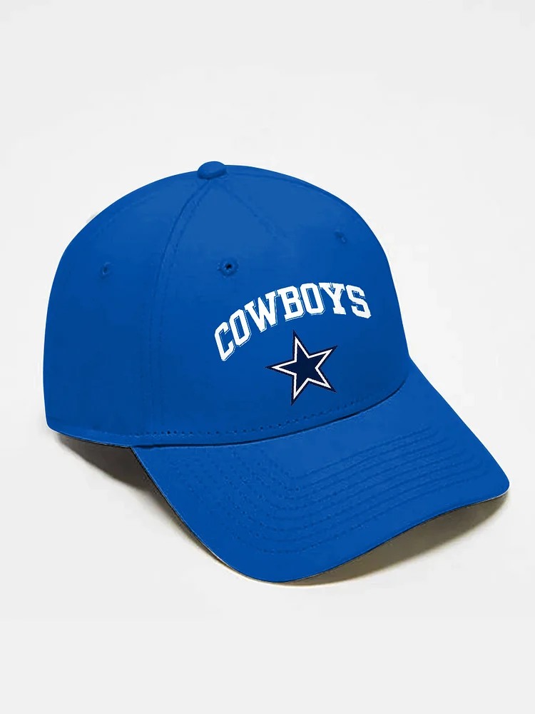 Cowboys NFL Print  Peaked Cap