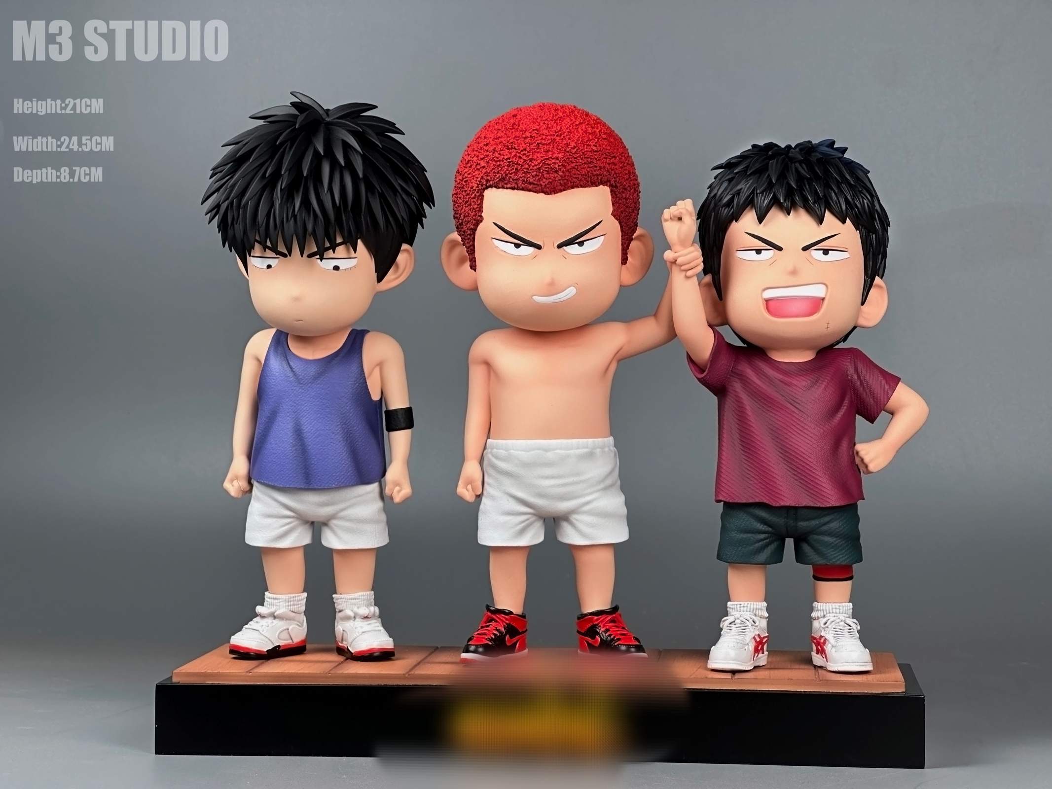 Chibi Ver Sakuragi Hanamichi Hisashi Mitsui Kaede Rukawa Slam