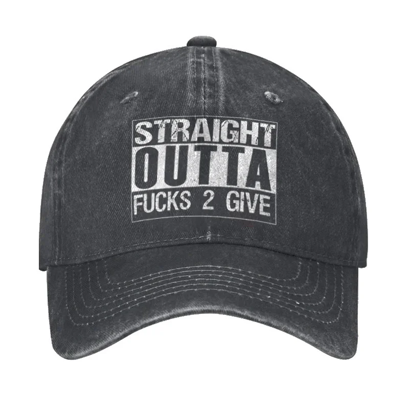 Straight Outta Fucks 2 Give Cap - Devcarry