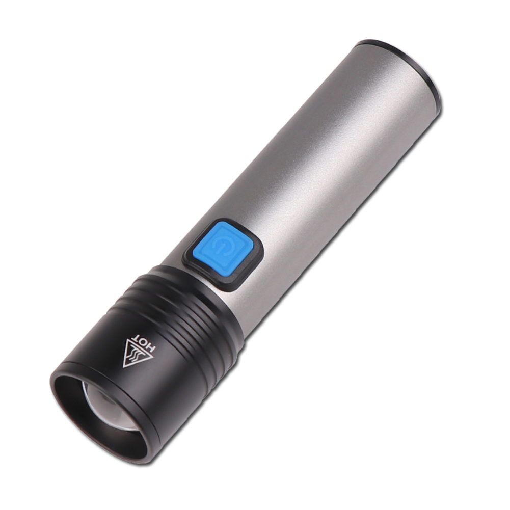 LED Flashlight USB Rechargeable Bright Torch Telescopic Zoom 4 Modes Light, 501 Original
LED Flashlight USB Rechargeable Bright Torch Telescopic Zoom 4 Modes Light, 501 Original