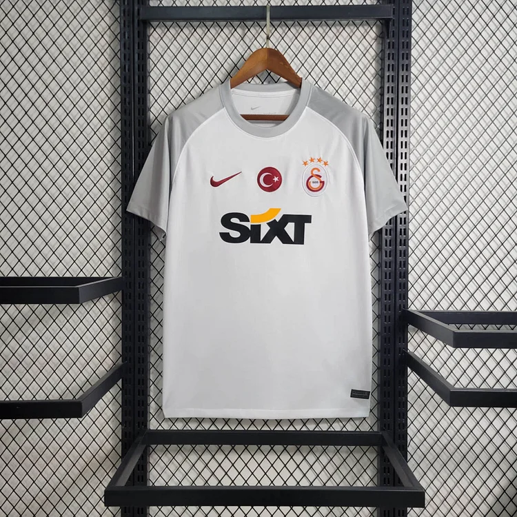 Galatasaray Away Shirt Top Kit 2023-2024 - White