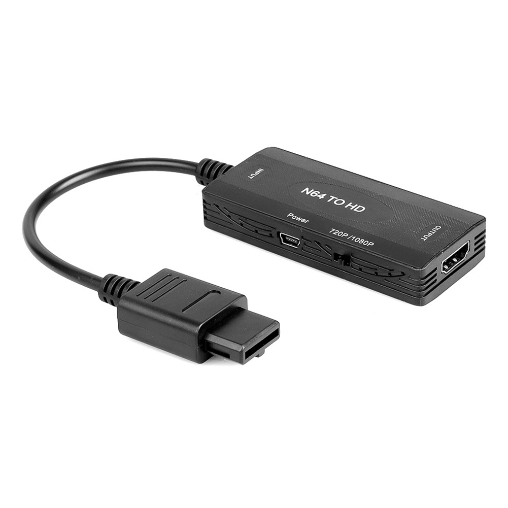HDMI-compatible Converter for N64 SNES/NGC Gamecube Game Console HD Cable, 501 Original
HDMI-compatible Converter for N64 SNES/NGC Gamecube Game Console HD Cable, 501 Original