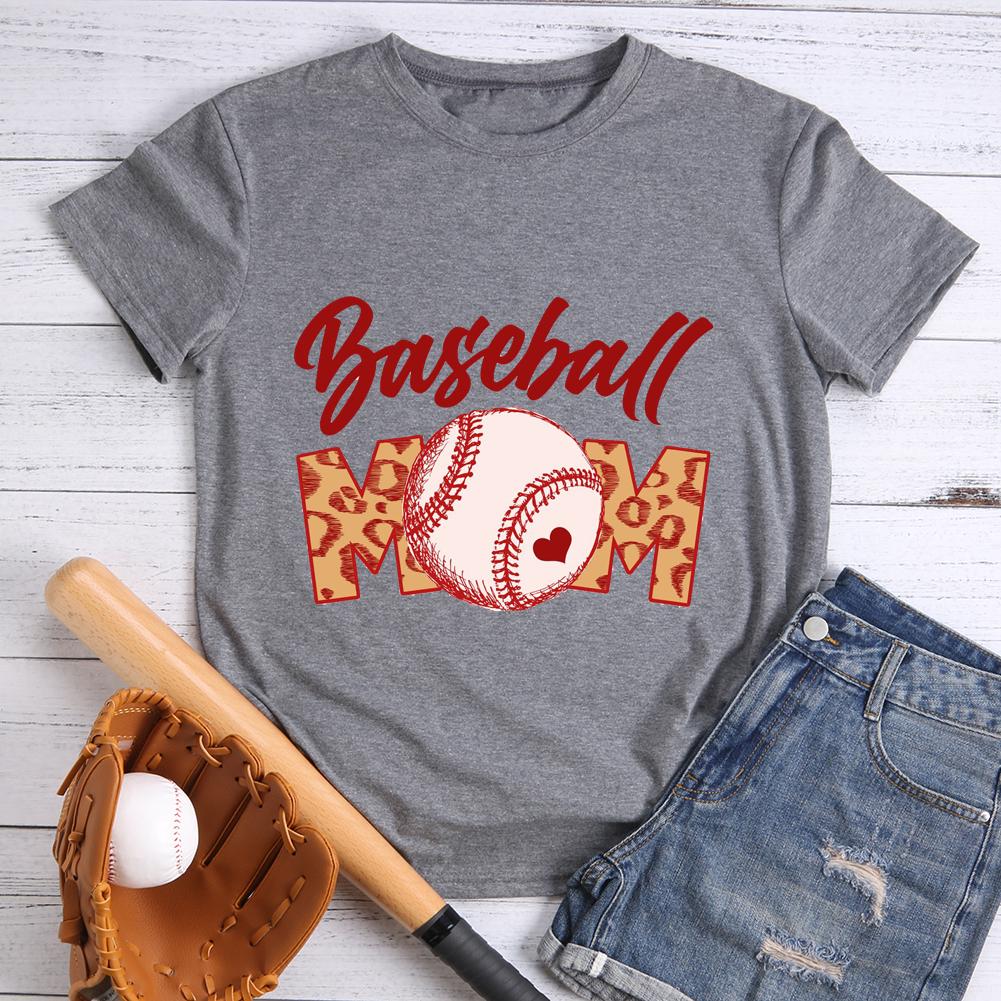 Cute Baseball Mom T-shirt-Guru-buzz