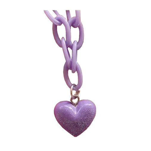 Phase Heart Necklace