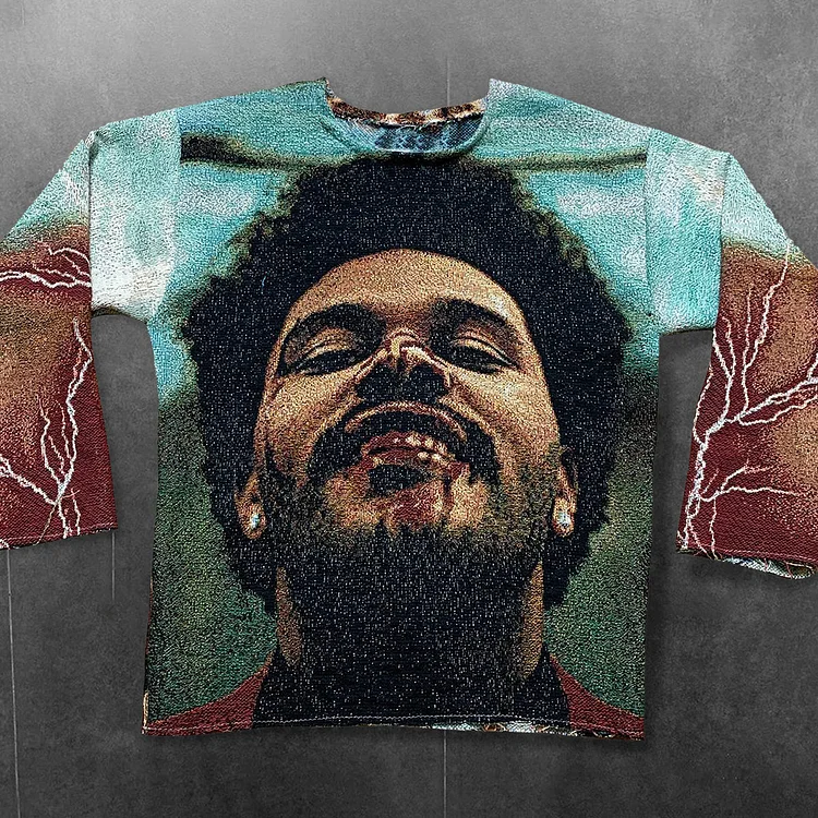 Retro Hip Hop Trendy Tapestry Sweatshirt