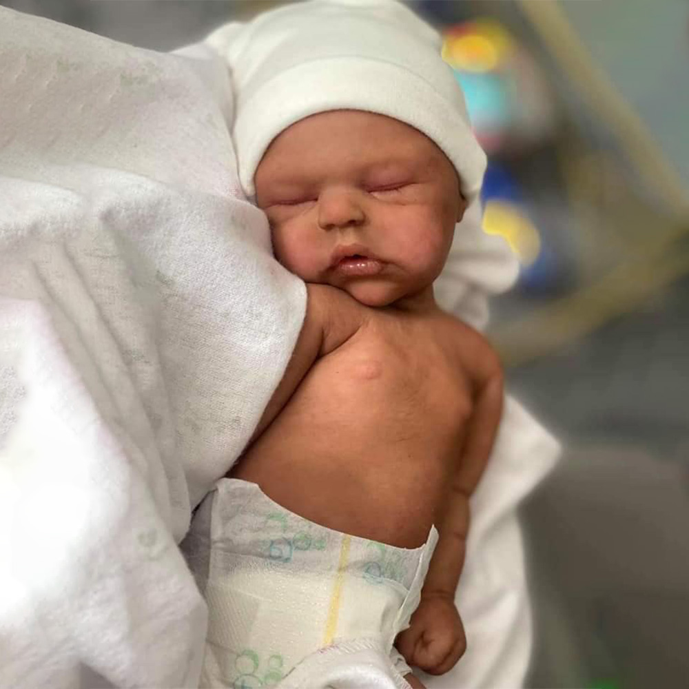 12"&16" Fully Squishy Baby Boy, Lifelike & Realistic Handmade Soft