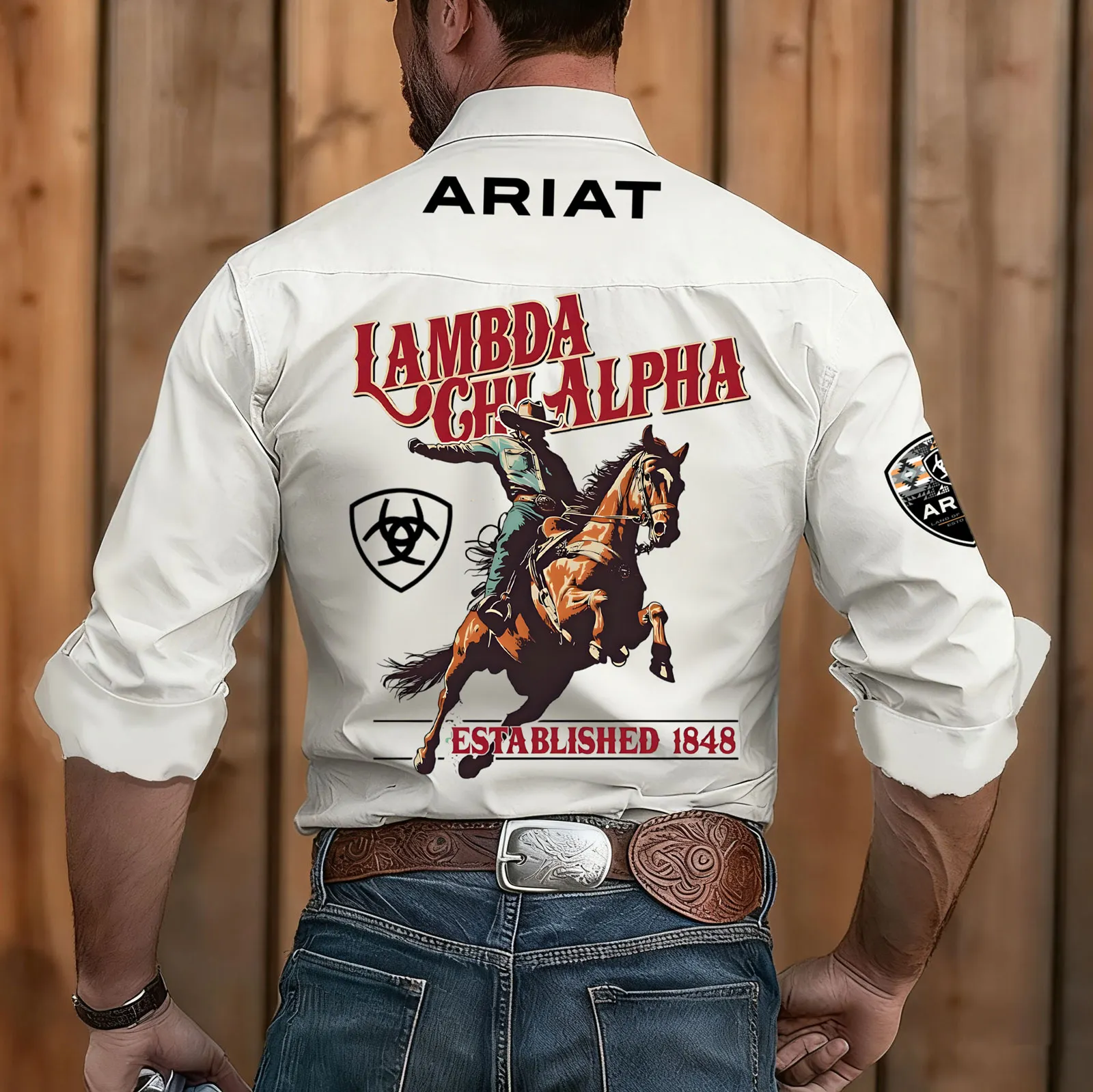 Western-Inspired Cowboy Shirt