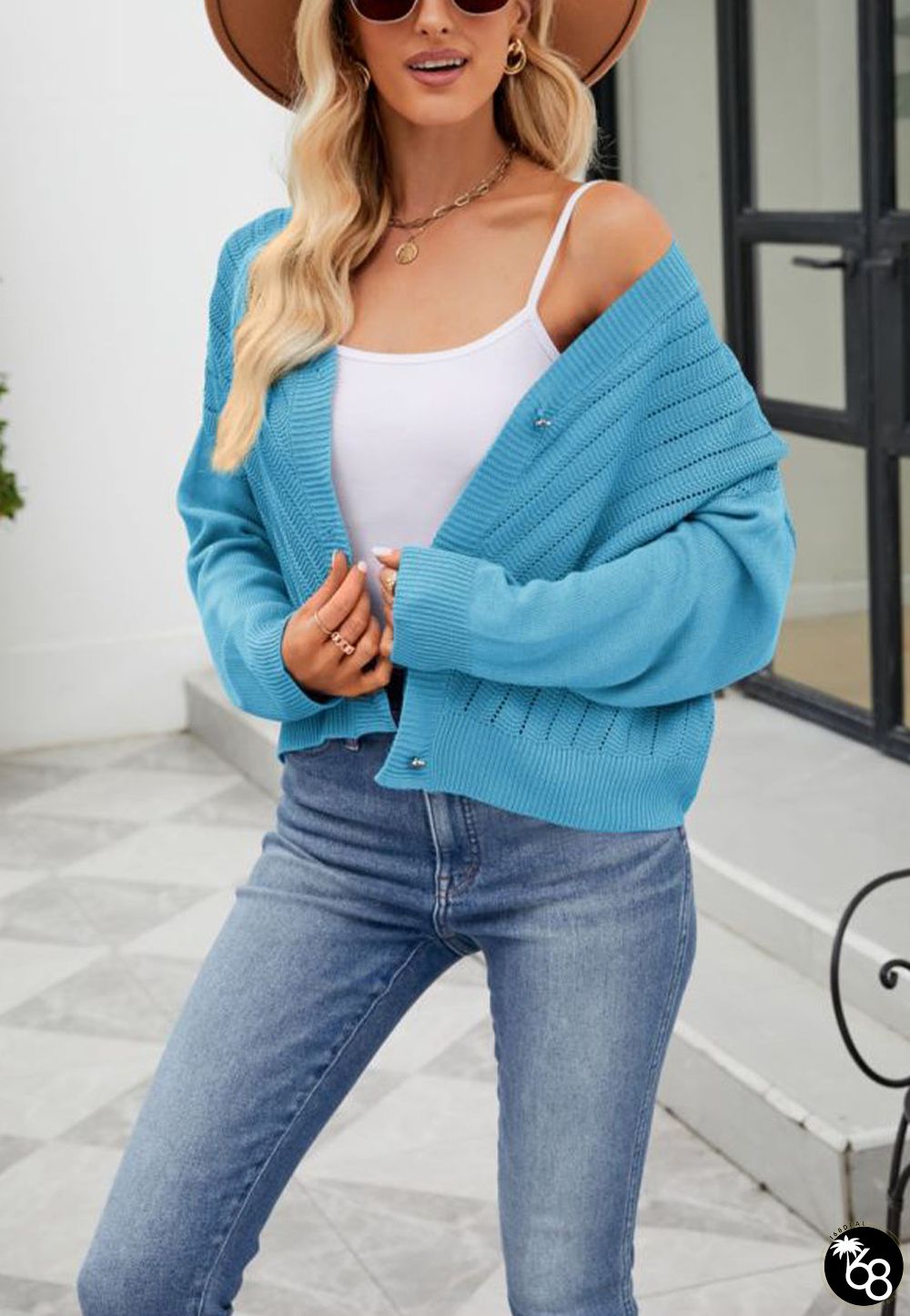 Chevron Striped Pattern Cardigan | 168DEAL